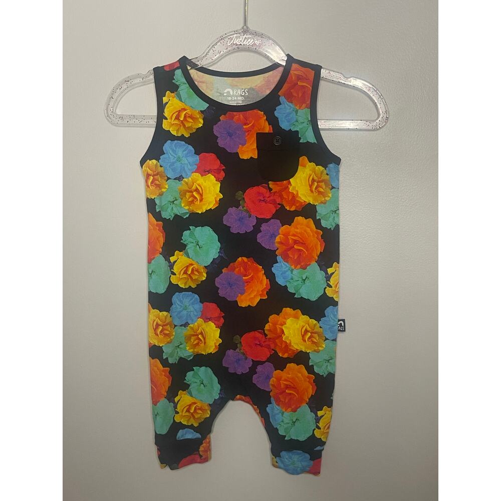 Rags Pocket Jumpsuit Floral